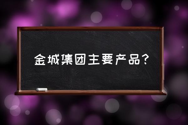 宜春金城国际怎么样 金城集团主要产品？