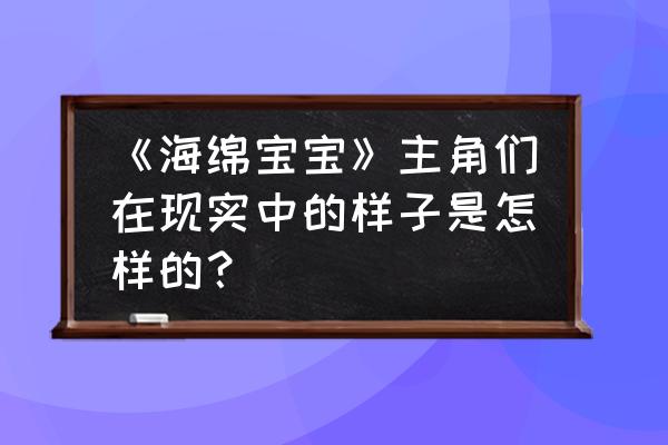 水母动漫怎么取消下架的订阅 《海绵宝宝》主角们在现实中的样子是怎样的？