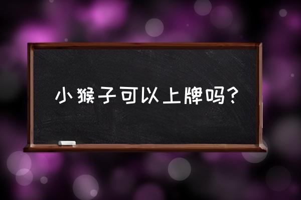 电摩极速版和飙车版 小猴子可以上牌吗？