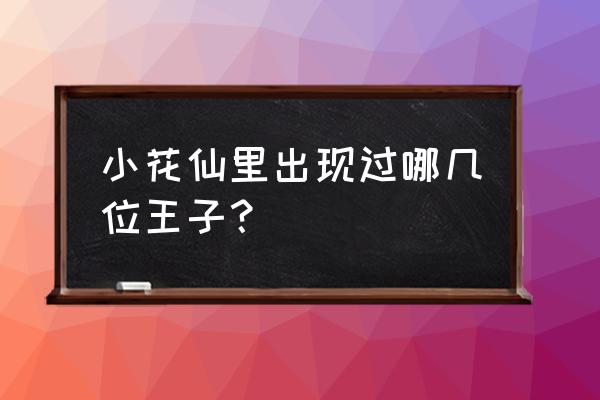 动漫里温柔帅气的王子们有哪几位 小花仙里出现过哪几位王子？